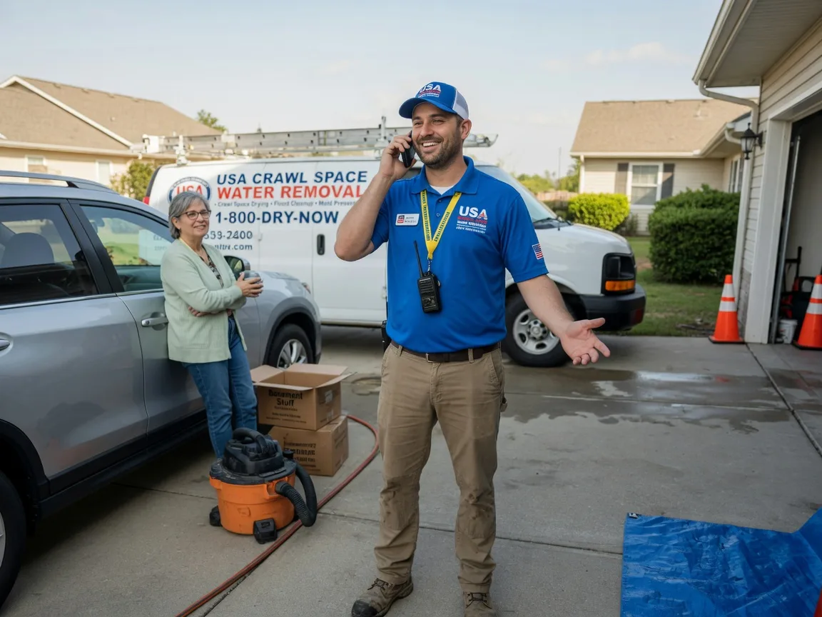 Crawl Space Water Removal Vance, MS FAQs